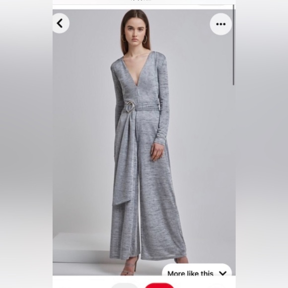 Finders Keepers Pants - Finders Keepers Maxwell Jumpsuit in Grey Marle